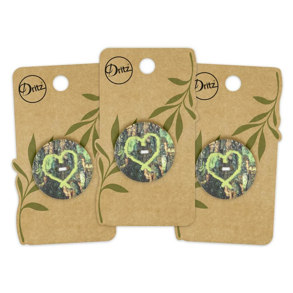 Coupon 🔔 Dritz® 30mm Light Green Sustainable Coconut Round Heart Button, 3ct. 😉 6 Coupon 🔔 Dritz® 30mm Light Green Sustainable Coconut Round Heart Button, 3ct. 😉 - Image 6