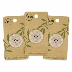 Budget 😉 Dritz® 28mm Beige-Camel Recycled Polyester Round Button, 3ct. 😉 -Deals Dritz Store D582342S 8
