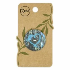 Top 10 🤩 Dritz® 30mm Dark Turquoise Sustainable Coconut Round Heart Button, 3ct. ✔️