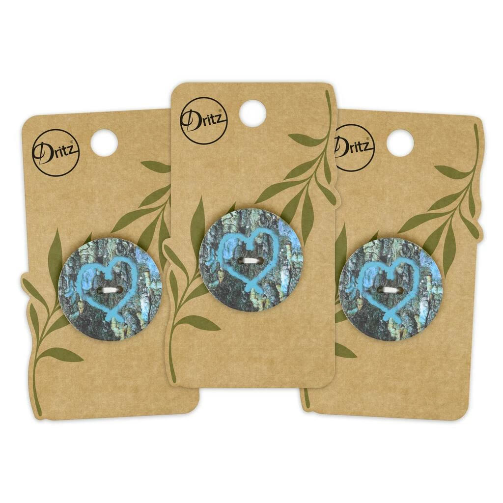 Top 10 🤩 Dritz® 30mm Dark Turquoise Sustainable Coconut Round Heart Button, 3ct. ✔️ 6 Top 10 🤩 Dritz® 30mm Dark Turquoise Sustainable Coconut Round Heart Button, 3ct. ✔️ - Image 6