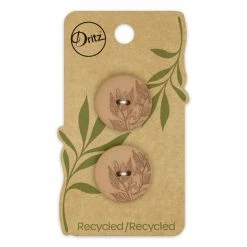 Best reviews of ⌛ Dritz® 23mm Recycled Hemp Round Floral Button, 6ct. 🔔 -Deals Dritz Store D582346S 1 1