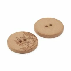 Best reviews of ⌛ Dritz® 23mm Recycled Hemp Round Floral Button, 6ct. 🔔 -Deals Dritz Store D582346S 6