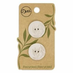 Best reviews of ⌛ Dritz® 23mm Recycled Hemp Round Floral Button, 6ct. 🔔 -Deals Dritz Store D582351S 1