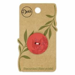Best Pirce 🧨 Dritz® 28mm Recycled Hemp Round Floral Button, 3ct. ⌛ -Deals Dritz Store D582354S 1