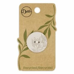 Best reviews of 🧨 Dritz® 28mm Light Gray Recycled Hemp Round Floral Button, 3ct. 🧨