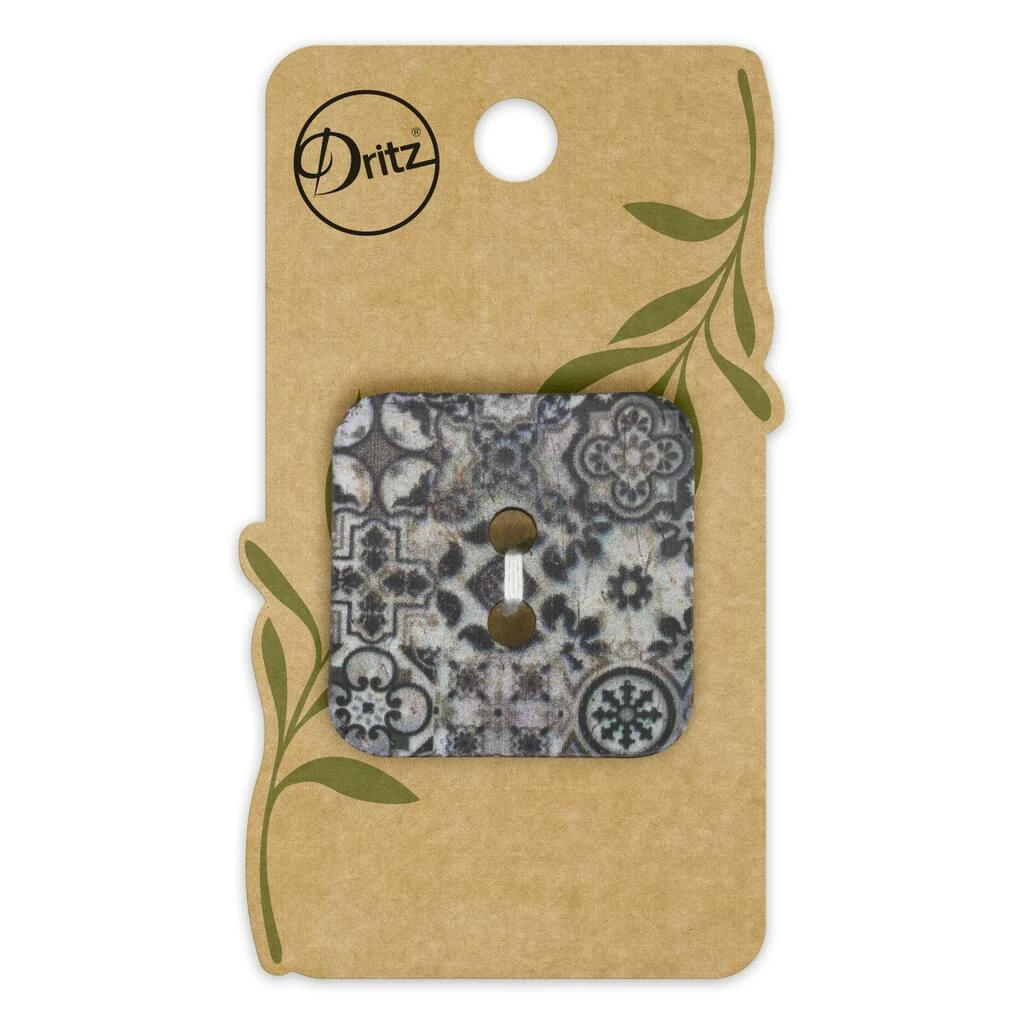 New ๐ Dritz® 35mm Black Sustainable Coconut Square Button, 3ct. ๐ 1 New ๐ Dritz® 35mm Black Sustainable Coconut Square Button, 3ct. ๐
