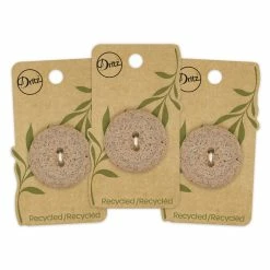 Discount ⌛ Dritz® 34mm Brown Recycled Coffee Round Button, 3ct. 🌟 -Deals Dritz Store D582361S 8