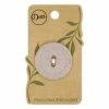 Brand new 🧨 Dritz® 34mm Beige-Camel Recycled Macadamia Round Button, 3 ct. ✔️