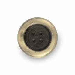 Outlet 🛒 Dritz® Antique Brass Button Knob 👏