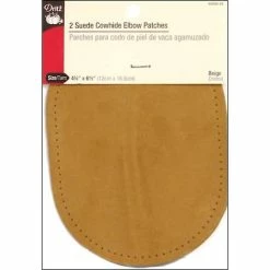 Promo 🤩 Dritz® Sew On Suede Cowhide Elbow Patches 😍 -Deals Dritz Store D614479S 1