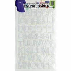 Outlet 🛒 Dritz® 1" Iron On Embroidered Block Letters 💯