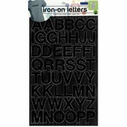 Outlet 🛒 Dritz® 1" Iron On Embroidered Block Letters 💯 -Deals Dritz Store D621164S 1