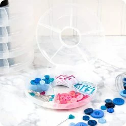 Coupon 🔥 Dritz® 7" Storage Tower 🔔 5 Coupon 🔥 Dritz® 7" Storage Tower 🔔 -Deals Dritz Store D621168S 3