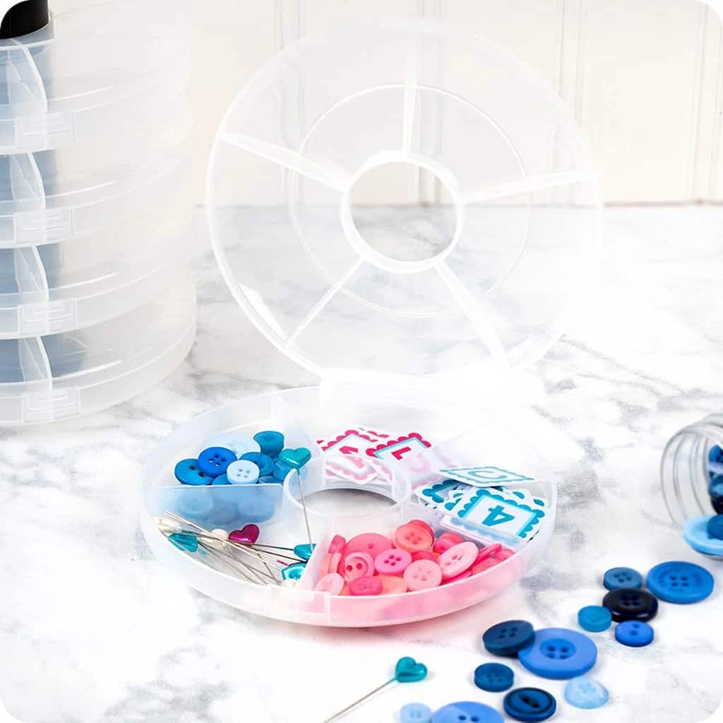 Coupon 🔥 Dritz® 7" Storage Tower 🔔 3 Coupon 🔥 Dritz® 7" Storage Tower 🔔 - Image 3