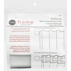 New 🥰 Dritz® Home White Rod Loop Tape, 4'' x 6yd. 😉