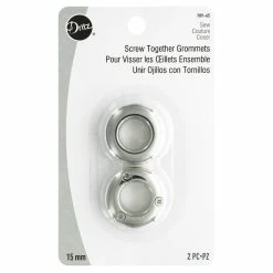Flash Sale 🌟 Dritz® 9/16'' Nickel Screw Together Grommet, 2ct. 🌟