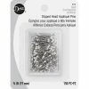 Promo ✔️ Dritz® 3/4" White Dipped Head Appliqué Pins With Reusable Storage Box, 150ct. 👍