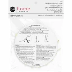 Outlet 🎉 Dritz® Home Cream Cut-To-Size Upholstery Zipper, 3.25yd. 🌟