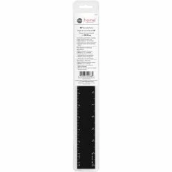 Coupon 🔔 Dritz® 12" Black Aluminum Specialty Ruler 👍