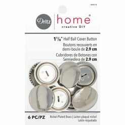 Top 10 🥰 Dritz® Home 1.125" Half Ball Cover Button, 6ct. 🌟