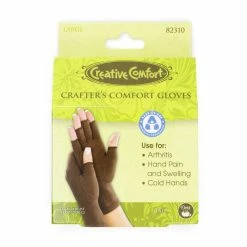 Cheapest ⭐ Dritz® Creative Comfort™ Crafter's Comfort Gloves 🎁