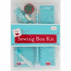 Outlet ❤️ Dritz® Blue Essential Sewing Box Kit ⌛