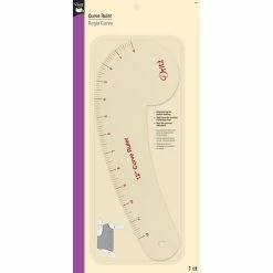 Flash Sale 😀 Dritz® 12" Clear Curved Ruler For Pattern Drafting 😀