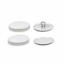 Discount 🎉 Dritz® Nickel Craft Cover Button Kit ✔️ 6 Discount 🎉 Dritz® Nickel Craft Cover Button Kit ✔️ -Deals Dritz Store D652697S 3