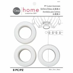 Best Sale 😍 Dritz® Home White 1" Curtain Grommets, 8ct. ✨