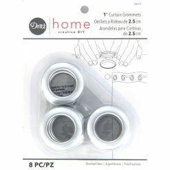 Cheap 😍 Dritz® Home Brushed Silver 1" Curtain Grommets, 8ct. 👍