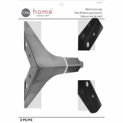 Deals Dritz Store 19 Brand new 🧨 Dritz® Home Nickel Metal Corner Legs Set 🤩