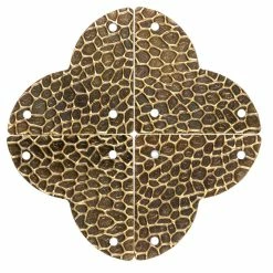Coupon 🌟 Dritz® Home Antique Brass Small Textured Quatrefoil Corners, 3ct. 🔔 -Deals Dritz Store D652723S 4