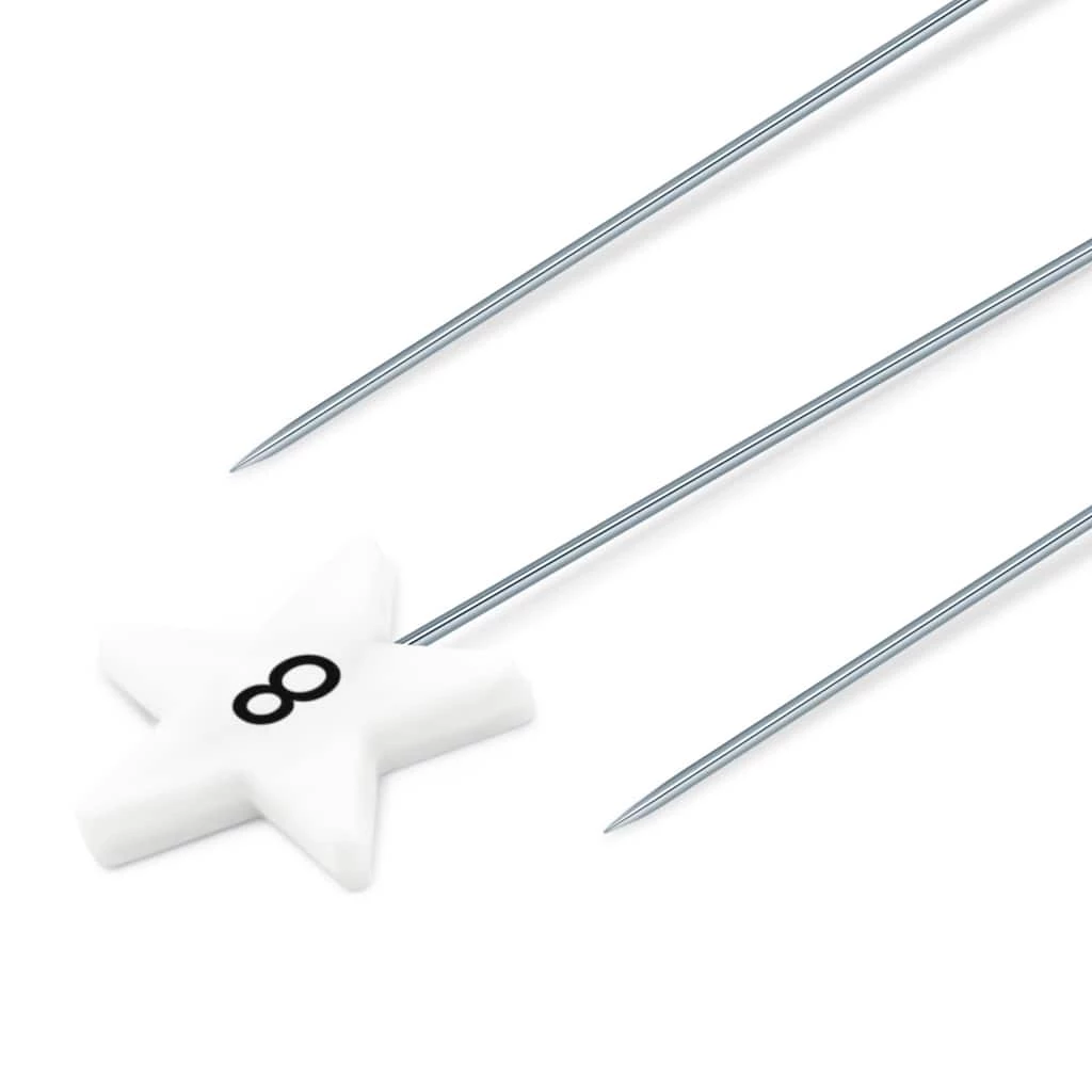 Discount โค๏ธ Dritz® White Star Flat Head Pins With Numbers & Directional Arrows, 115ct. ๐ 2 Discount โค๏ธ Dritz® White Star Flat Head Pins With Numbers & Directional Arrows, 115ct. ๐ - Image 2