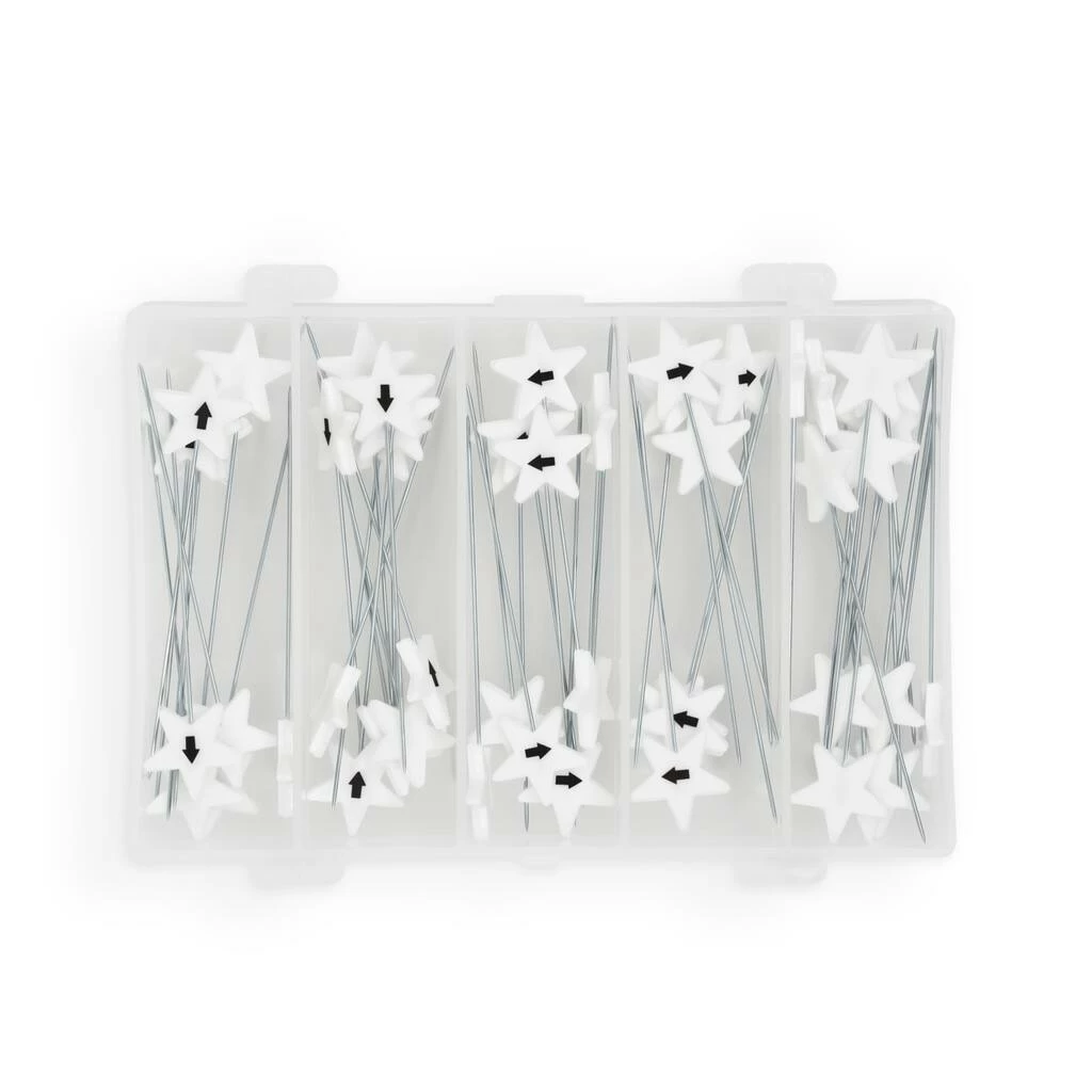 Discount โค๏ธ Dritz® White Star Flat Head Pins With Numbers & Directional Arrows, 115ct. ๐ 6 Discount โค๏ธ Dritz® White Star Flat Head Pins With Numbers & Directional Arrows, 115ct. ๐ - Image 6