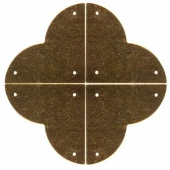 Cheap 🧨 Dritz® Home Small Antique Brass Smooth Quatrefoil Corners, 3 Pack 🌟 -Deals Dritz Store D652725S 6