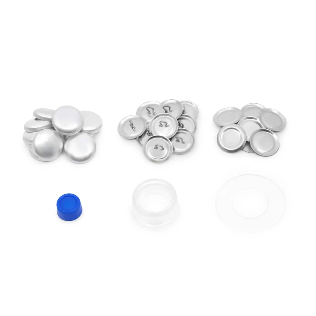 Cheap 🛒 Dritz® 3/4'' Nickel Craft Cover Button Kit with Tools, 18 Sets 😍 4 Cheap 🛒 Dritz® 3/4'' Nickel Craft Cover Button Kit with Tools, 18 Sets 😍 - Image 4