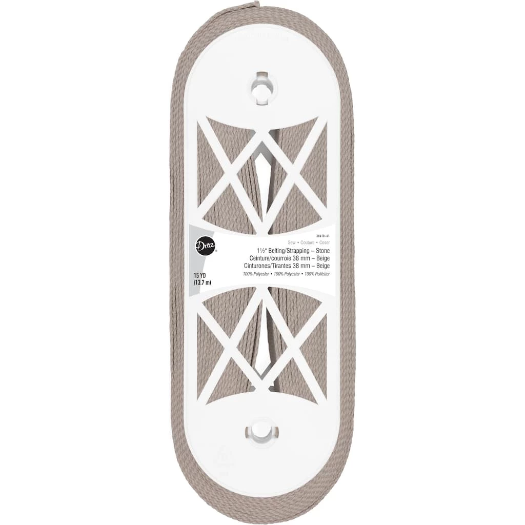 Deals ๐ฏ Dritz® 1.5" x 15yd. Polyester Belting for Straps & Handles โ 1 Deals ๐ฏ Dritz® 1.5" x 15yd. Polyester Belting for Straps & Handles โ