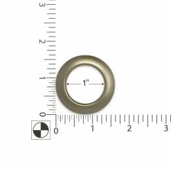 Cheapest 🔔 Dritz Home 1" Antique Gold Round Curtain Grommets 🌟 -Deals Dritz Store D652748S 3