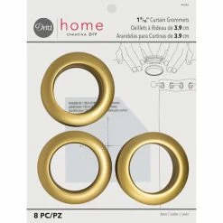 Best Sale 🎉 Dritz® Home 1.562" Curtain Grommets, 8ct. 😍 -Deals Dritz Store D652756S 1