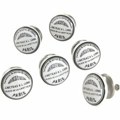 New ✨ Dritz Home Black & White Ceramic Paris Knobs ✔️