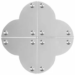 Best Pirce 😍 Dritz® Home Pack of 3 Large Textured Quatrefoil Corners, 3ct. 🌟 -Deals Dritz Store D652775S 5