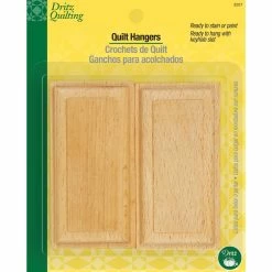 Hot Sale โจ Dritz® Wood Quilt Hangers, 2ct. ๐