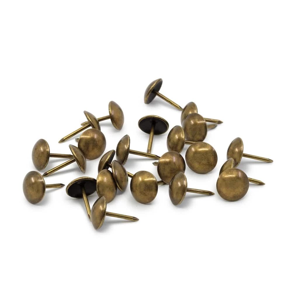 Hot Sale 🔥 Dritz® Home 7/16" Antique Brass Smooth Decorative Nails, 300ct. 🤩 3 Hot Sale 🔥 Dritz® Home 7/16" Antique Brass Smooth Decorative Nails, 300ct. 🤩 - Image 3