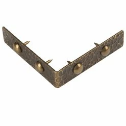 Best Pirce 😀 Dritz® Home Antique Brass Small Textured Right Angle Corners, 4 Sets ⌛ -Deals Dritz Store D652803S 4