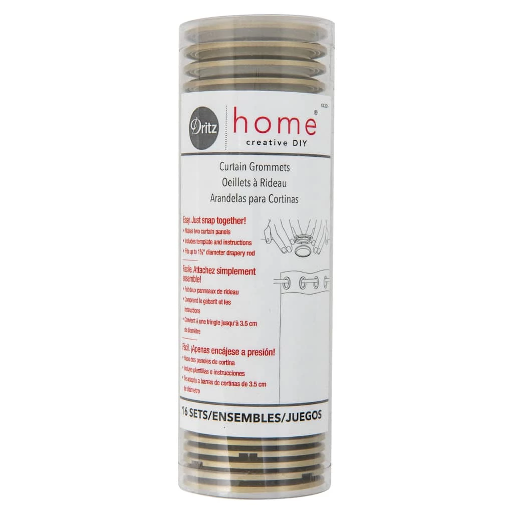 Brand new โค๏ธ Dritz® Home 1.5" Antique Gold Curtain Grommets, 16 Sets ๐ 1 Brand new โค๏ธ Dritz® Home 1.5" Antique Gold Curtain Grommets, 16 Sets ๐