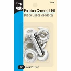 Cheapest ⭐ Dritz® White Fashion Grommet Kit with Tools ⌛