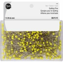 Best reviews of ✨ Dritz® 1.75" Yellow Quilting Pins, 500ct. ⭐