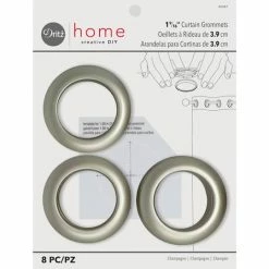 Best Sale 🎉 Dritz® Home 1.562" Curtain Grommets, 8ct. 😍 -Deals Dritz Store D652844S 1