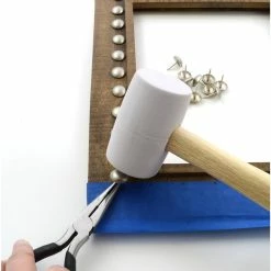 Buy 🎁 Dritz® Home Rubber Mallet with Brown Wooden Handle 🤩 -Deals Dritz Store D652851S 5