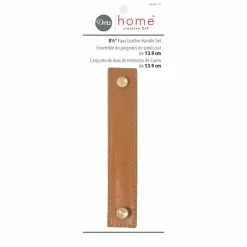 Coupon ✨ Dritz® Home 5.5'' Faux Leather Handle Set 🧨 -Deals Dritz Store D652859S 1
